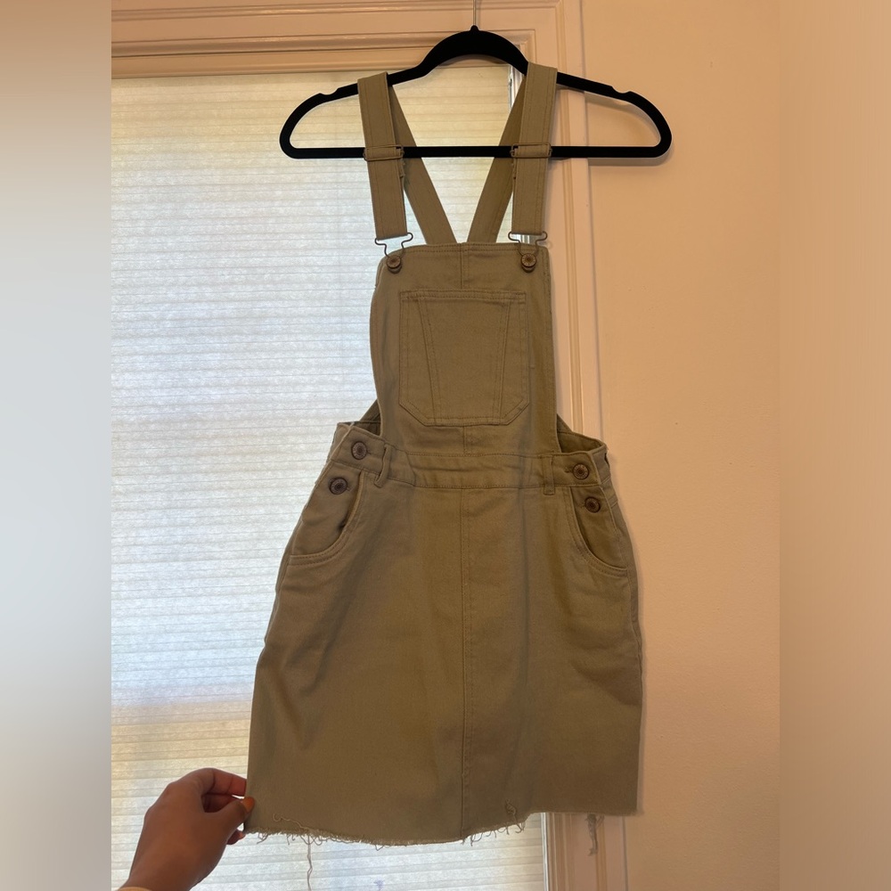 Green Skirt Overalls!